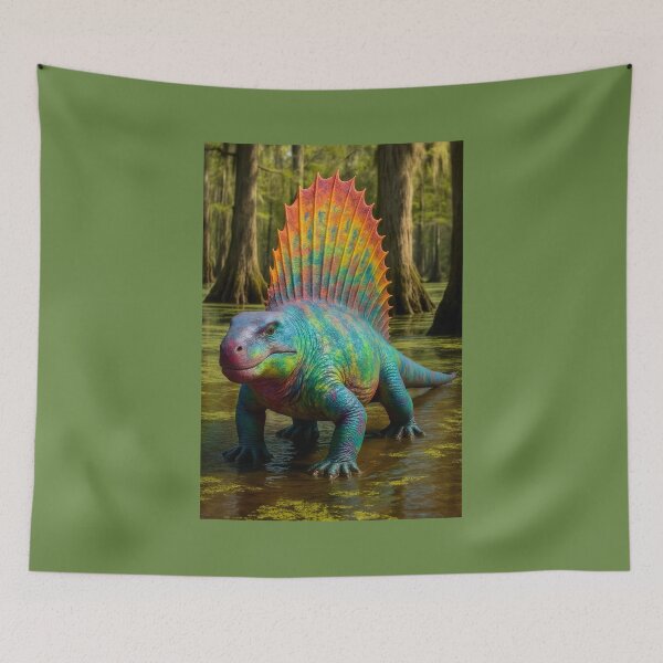 Item preview, Colorful Dimetrodon: Pre-Dinosaur designed and sold by Tridentulus.