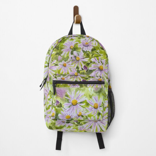 Item preview, Watercolor Colorado Aster flowers designed and sold by Tarot and Trinkets.