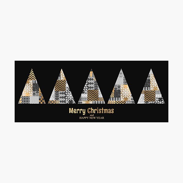 Item preview, Abstract Christmas trees designed and sold by DarianaArt.