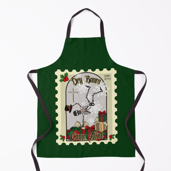 Item preview, Christmas Skeleton Dry Bones Come Alive Ezekiel 37: 4-5 Stamp designed and sold by Forevermore.
