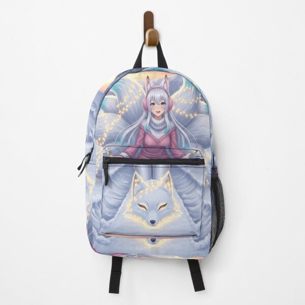 Item preview, Cozy Anime Kitsune Snow Angel Fox Shape designed and sold by dewaaliverse.