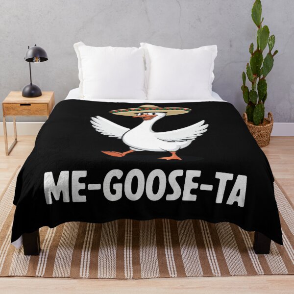 Item preview, Sombrero Goose Cartoon Pun — ME-GOOSE-TA designed and sold by Shop Yeah.