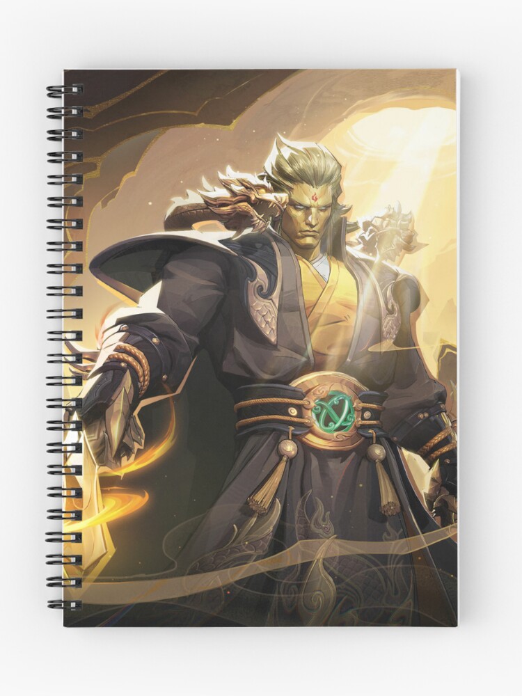Imagen 1 de 3, Cuaderno con la obra Marvel Rivals Adam Warlock Midas Touch MVP, diseñada y vendida por DrawingCipher.