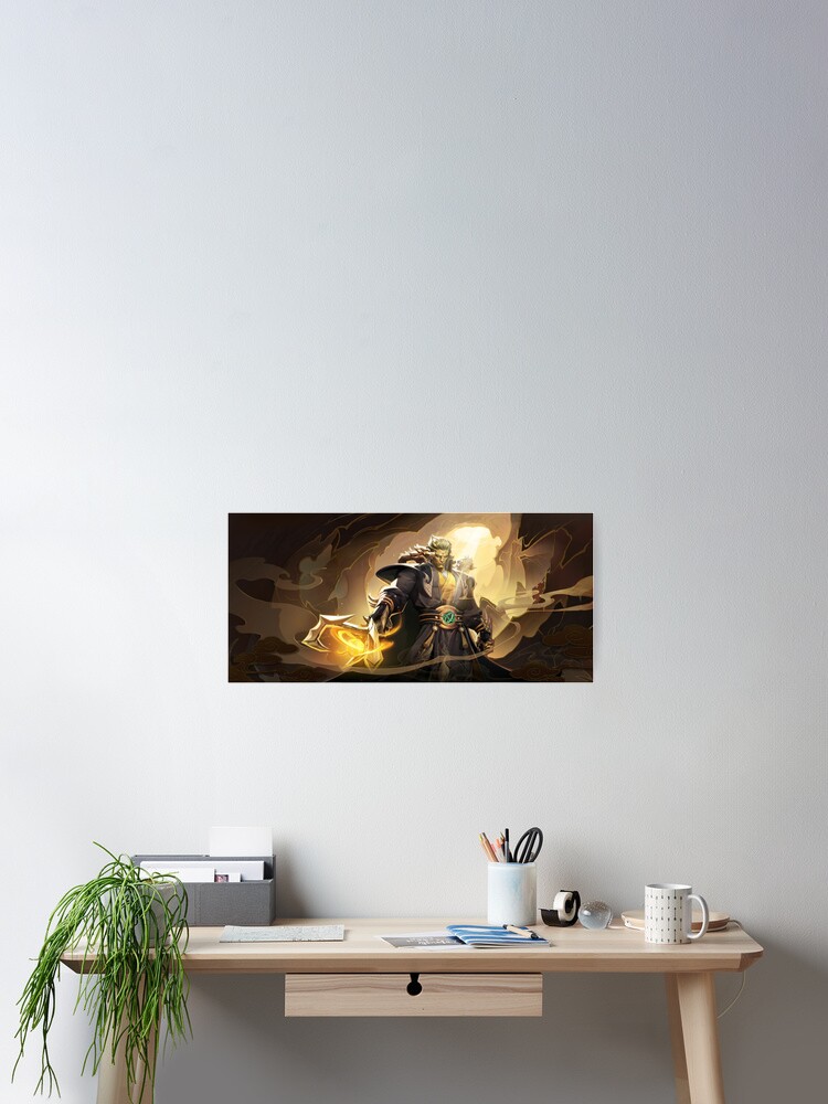 Imagen 2 de 3, Póster con la obra Marvel Rivals Adam Warlock Midas Touch MVP, diseñada y vendida por DrawingCipher.