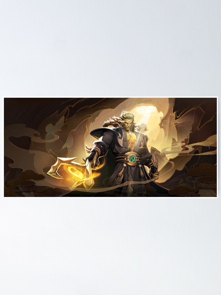 Imagen 1 de 3, Póster con la obra Marvel Rivals Adam Warlock Midas Touch MVP, diseñada y vendida por DrawingCipher.