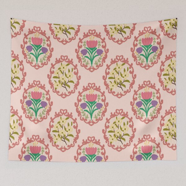 Item preview, Vintage Floral Frame Pattern designed and sold by Dintheo.