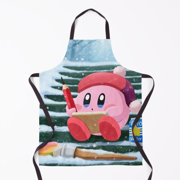 Item preview, Kirby the Creator: Inspiration in the Snow (Brush and Poyo Water) designed and sold by Toon Prints.