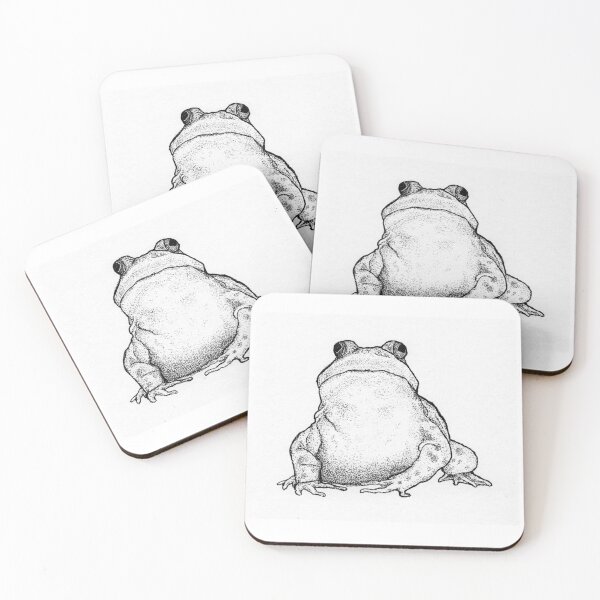 Item preview, Giant Toad Stippling Print | Vintage Natural History Ink Drawing designed and sold by wbhny.