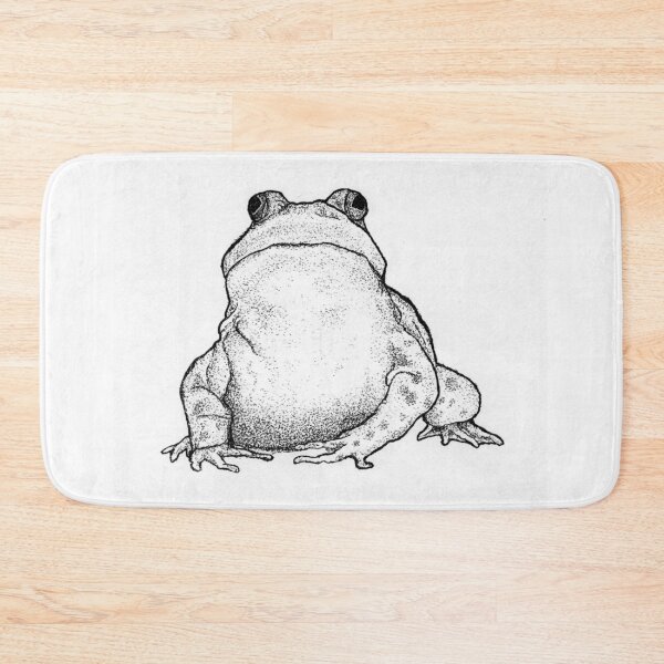 Item preview, Giant Toad Stippling Print | Vintage Natural History Ink Drawing designed and sold by wbhny.
