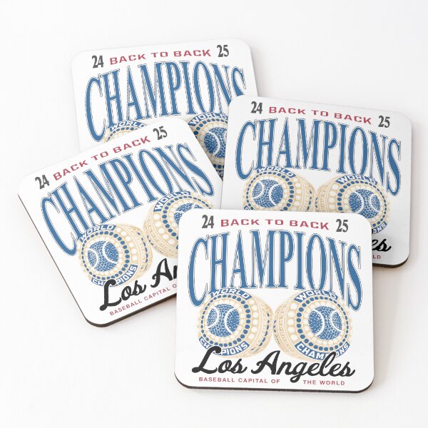 Item preview, La Baseball Back to Back Champs Los Angeles Baseball World Series 2025 Baseball Lover designed and sold by modoodles357.