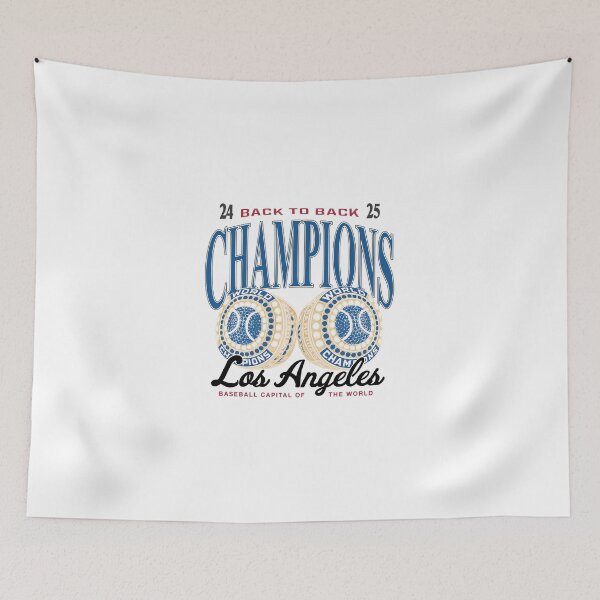 Item preview, La Baseball Back to Back Champs Los Angeles Baseball World Series 2025 Baseball Lover designed and sold by modoodles357.