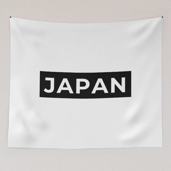Item preview, JAPAN Box Logo - Black × White designed and sold by JapanPopArt.