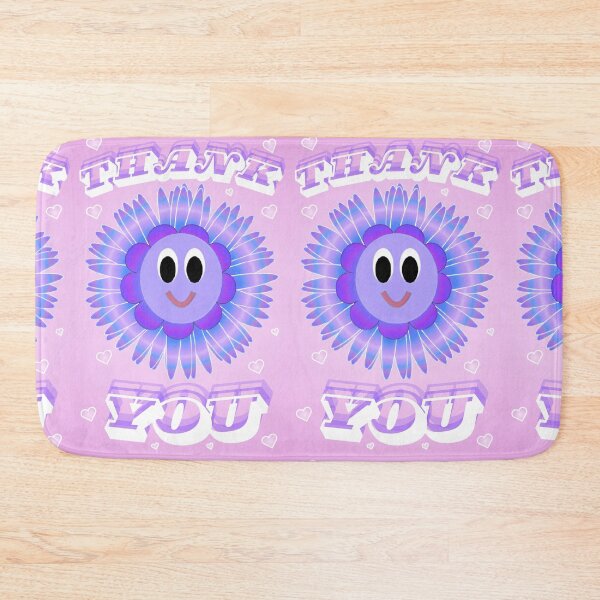 Item preview, Happy Flower Thank You Art | Kawaii Retro Y2K Style designed and sold by HopeAndHustle.