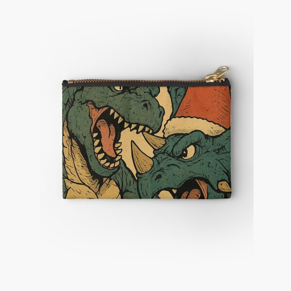 Item preview, Two dinosaurs fighting, spooky Christmas designed and sold by Mauswohn.