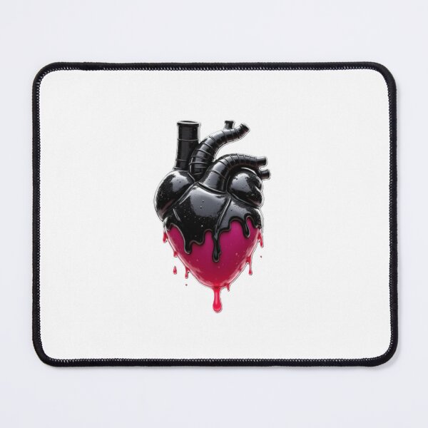 Item preview, Dripping Gothic Heart – Dark Aesthetic Anatomical Design designed and sold by Dark-Circuit-Haven.
