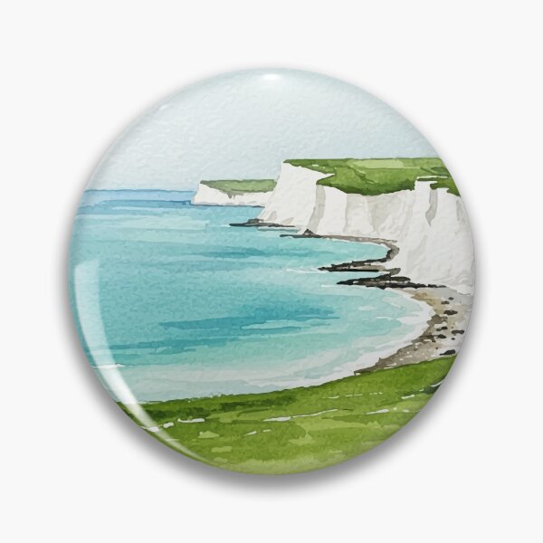 Item preview, The Seven Sisters cliffs designed and sold by Design4uStudio.