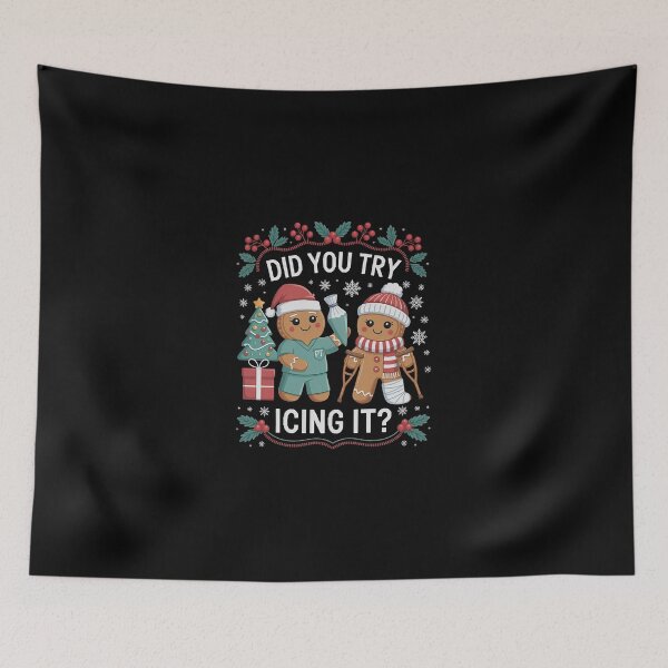 Item preview, Physio Christmas: Physical Therapy, Christmas, Funny, Injury designed and sold by modoodles357.