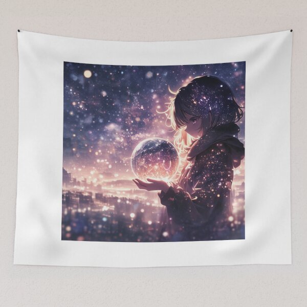 Item preview, Dreamy Night Anime Art designed and sold by saadkhawlaa758.