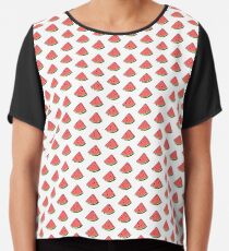 watermelon Chiffon Top