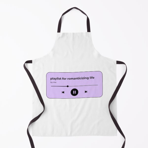 Item preview, playlist for romanticizing life (music player) (lavender purple version) designed and sold by Hi-kari.