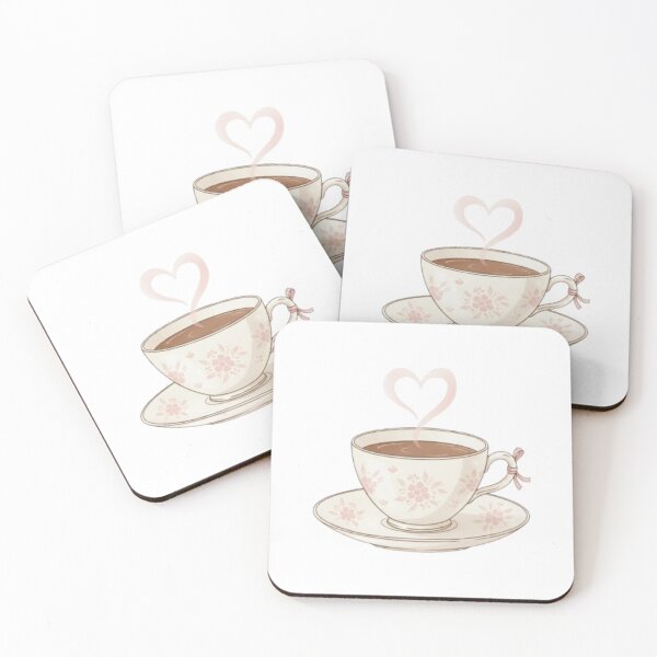 Item preview, Tea Time Love & Heart Steam designed and sold by daisydance.
