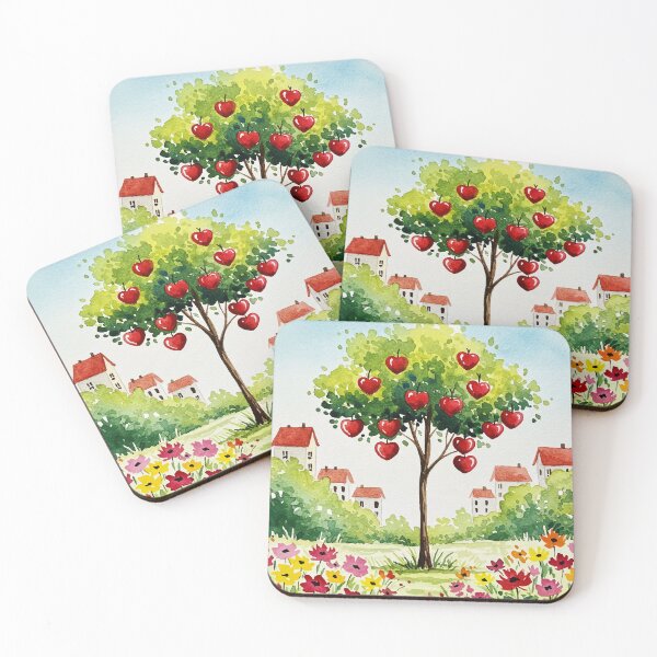Item preview, Apple tree designed and sold by Design4uStudio.