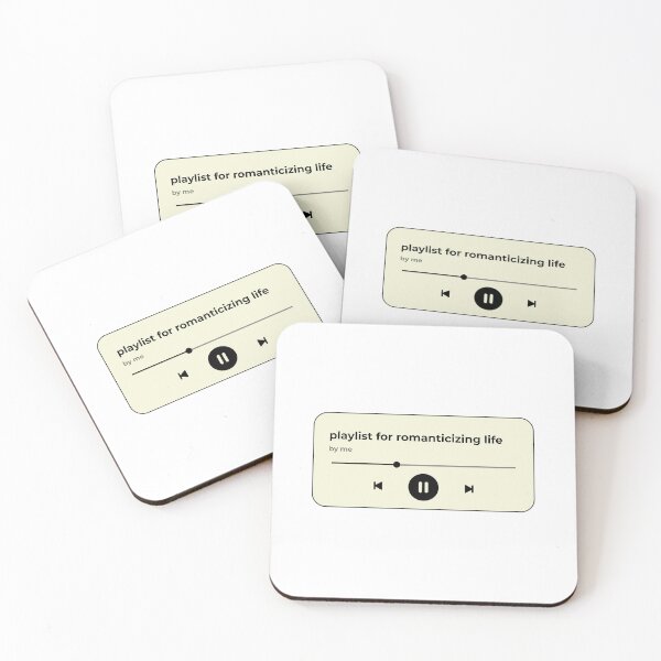 Item preview, playlist for romanticizing life (music player) (beige version) designed and sold by Hi-kari.