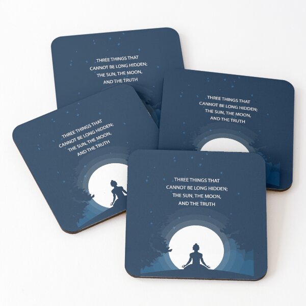 Item preview, Blue Buddha Quotes Motivational Inspirational ..The Truth Buddhism designed and sold by subarashii11.