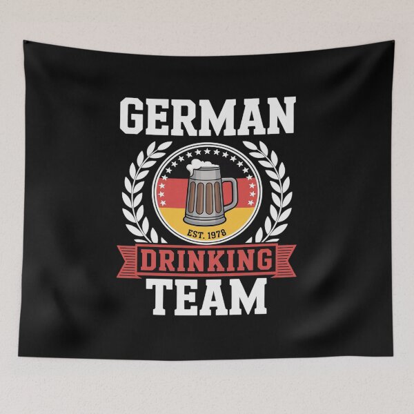 Item preview, German Drinking Team Germany Flag Oktoberfest designed and sold by Idarmotar.