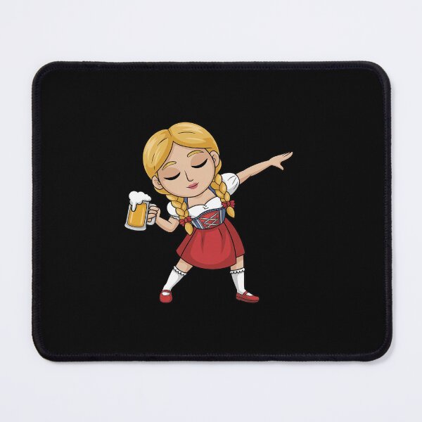 Item preview, German Girl Dirndl Costume Prost Beer Mug Oktoberfest designed and sold by Idarmotar.