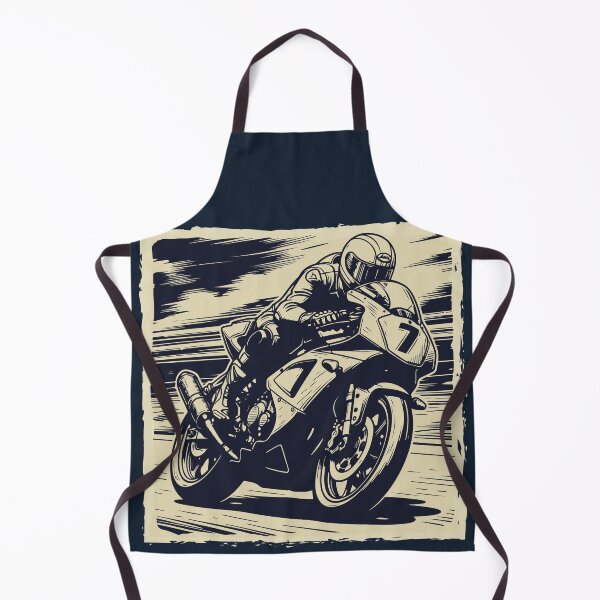 Item preview, Vintage Superbike Motorcycle Racing Art designed and sold by KiwiRider.