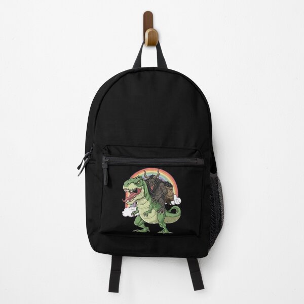 Item preview, Krampusaurus Rex – krampus riding dinosaur T-rex  designed and sold by SidTastic .