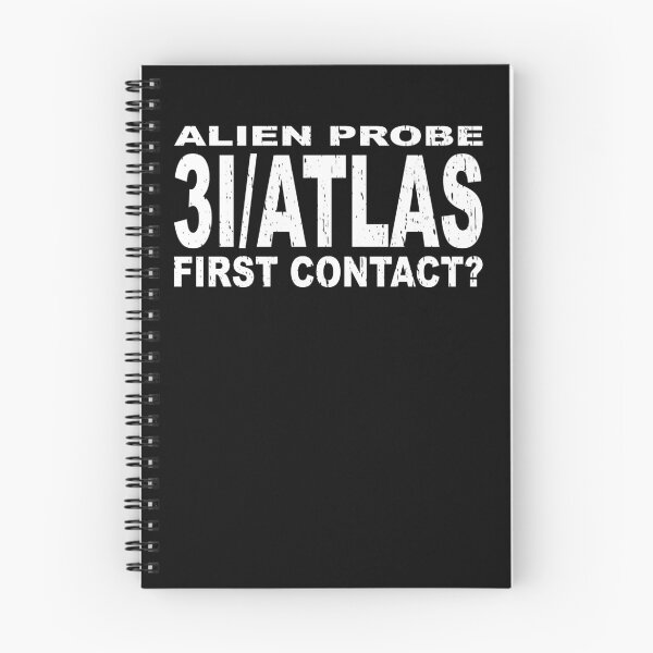 Item preview, 3I/ATLAS ALIEN PROBE FIRST CONTACT? space exploration alien ship science fiction space lover astronomer non gravitational acceleration aliens ufo  designed and sold by Jt41.