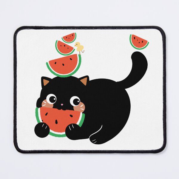 Item preview, Cutey Black Cat with Many Watermelons designed and sold by ImhStephanie421.