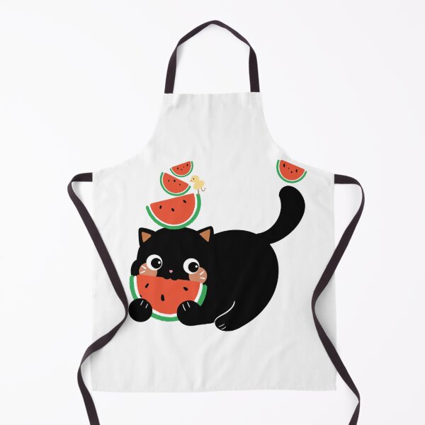 Item preview, Cutey Black Cat with Many Watermelons designed and sold by ImhStephanie421.