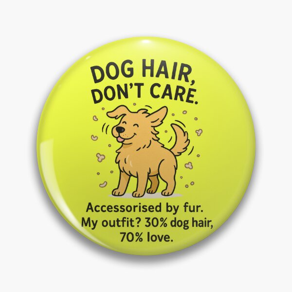 Item preview, Dog Hair Don’t Care — Funny Dog Lover Aussie designed and sold by TroyTheTerrific.