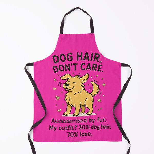 Item preview, Dog Hair Don’t Care — Funny Dog Lover Aussie designed and sold by TroyTheTerrific.