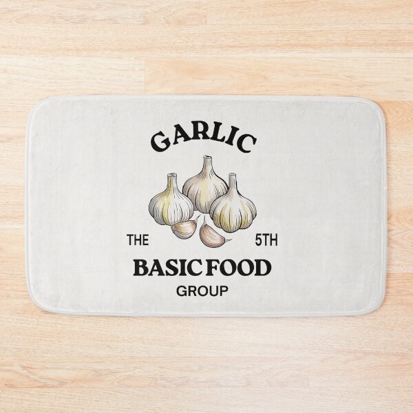 Item preview,  Garlic The 5th Basic Food Group – Vintage Watercolor Art designed and sold by Verycutethings.