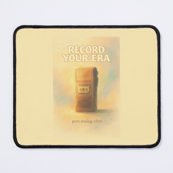 Item preview, Record Your Era Retro Voice Recorder Design with Pure Analog Vibes designed and sold by SplashTastic.