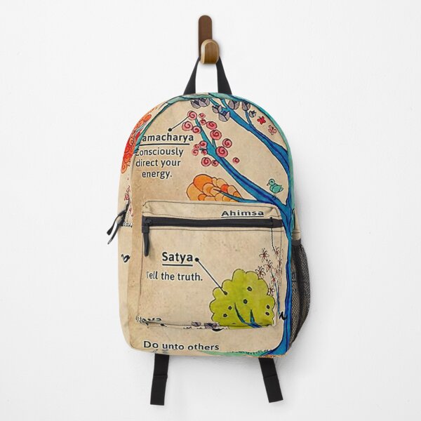 Item preview, Poster Alternative Yamas And Niyamas Tree designed and sold by ColemanOlmos.