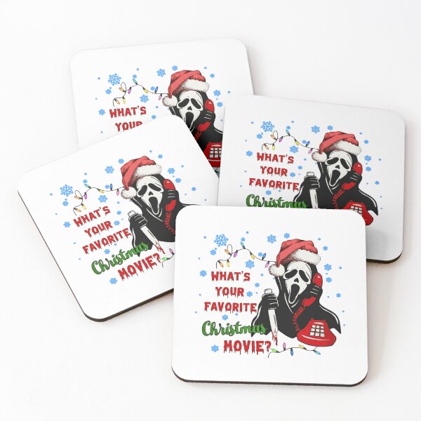 Item preview, What's Your Favorite Christmas Movie Ghostface Christmas designed and sold by DeionGoldner.