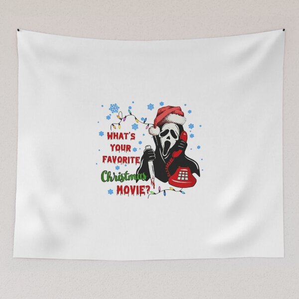 Item preview, What's Your Favorite Christmas Movie Ghostface Christmas designed and sold by DeionGoldner.