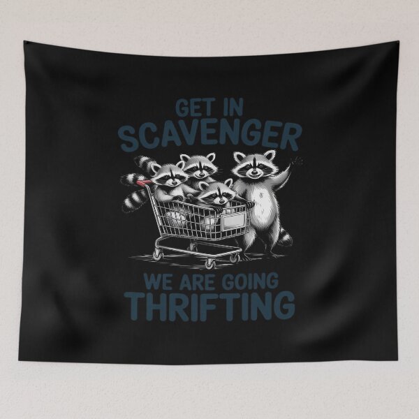 Item preview, Get In Scaveger Wr're Going Thrifting designed and sold by Idarmotar.