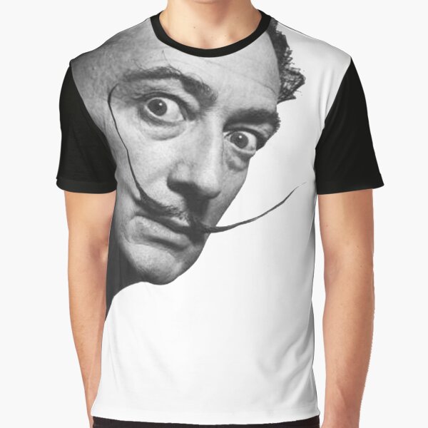 Salvador Dali. Portrait. Graphic T-Shirt
