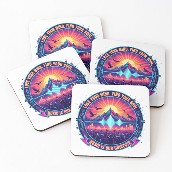 Item preview, "Lose Your Mind. Find Your Soul. Music Is Our Universe" Festival & Rave Design designed and sold by Sushikidsntoddlers.