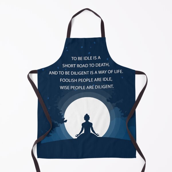 Item preview, Blue Buddha Quotes Motivational Inspirational Wise People Diligent Buddhism designed and sold by subarashii11.