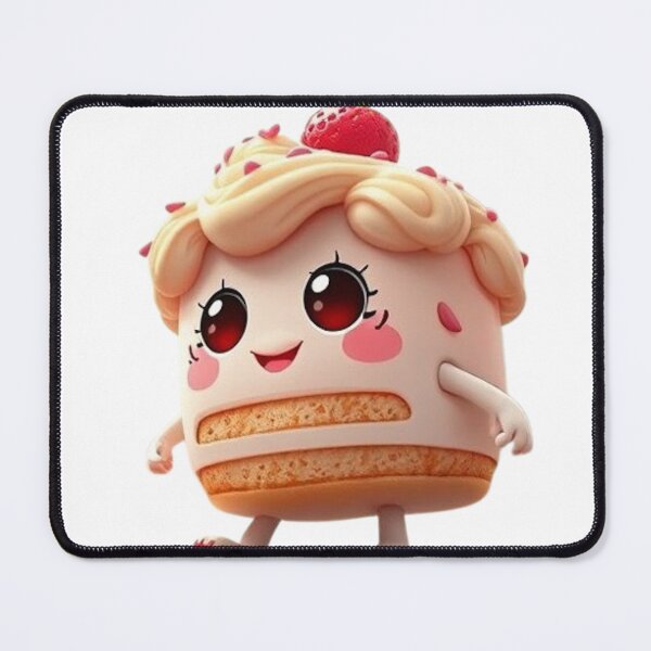 Item preview, ? Kawaii Walking Cake – Adorable Dessert Character designed and sold by ReineDingo.