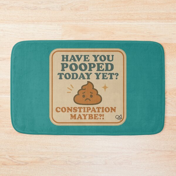 Item preview, LaMaisonOfMY NAGGING STICKERS COLLECTION "Have you pooped today yet? Constipation maybe?!" On Green designed and sold by LaMaisonOfMY.