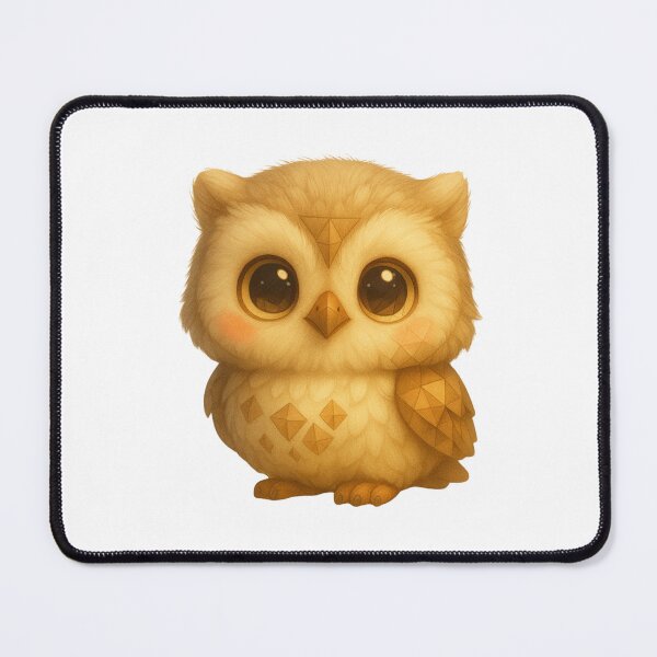 Item preview, GeoCuddle Owl – Cute Geometric Baby Owl Illustration designed and sold by GeoWild Designs.