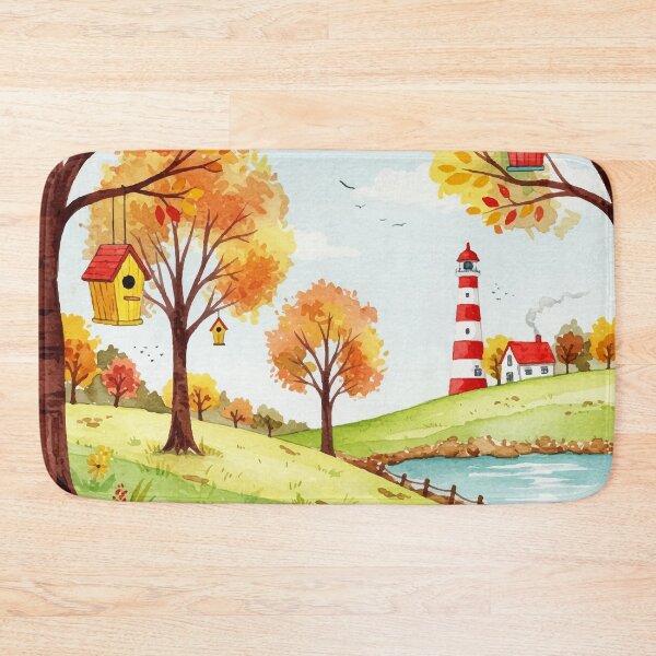 Item preview, Autumn landscape designed and sold by Design4uStudio.